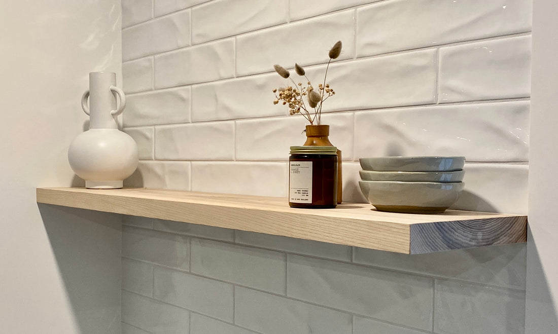 Timber & Light Stunning Solid Timber Floating Shelves NZ Made