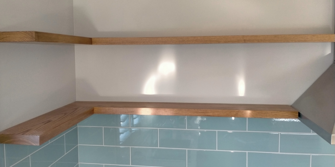 Timber & Light Stunning Solid Timber Floating Shelves NZ Made