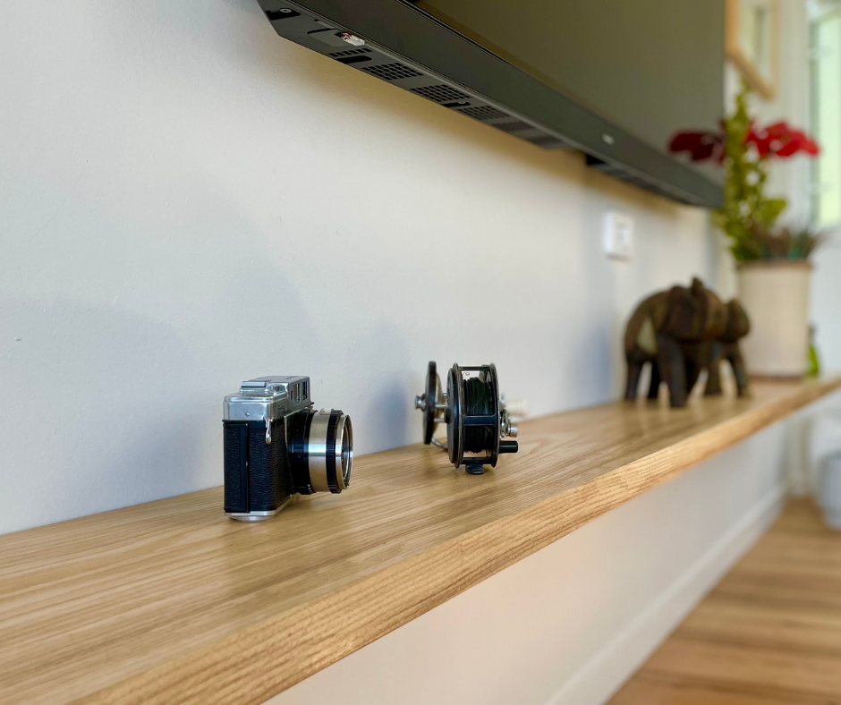 Timber & Light Stunning Solid Timber Floating Shelves NZ Made